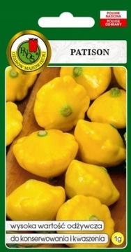 Dynia zwyczajna – Patison ORANGE - 1g PNOS
