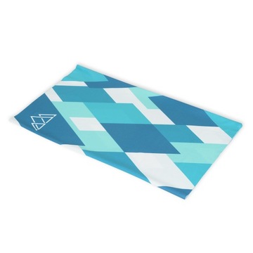 Chusta wielofunkcyjna - Mint geometric