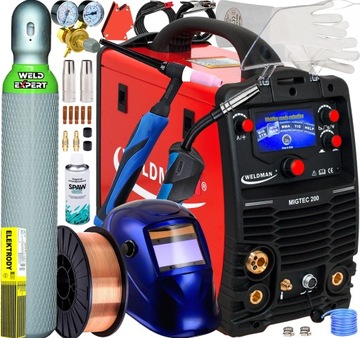 SPAWARKA PÓŁAUTOMAT 200A MMA EURO SYNERGIA IGBT 4T