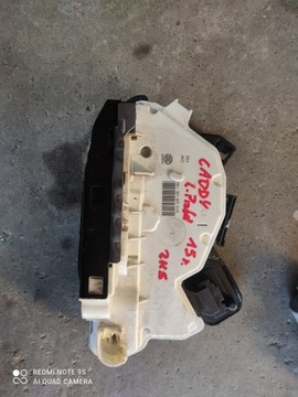 VW CADDY 2K5- 5K1837015E zamek drzwi przednich L