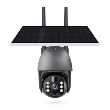 НАРУЖНАЯ СОЛНЕЧНАЯ ВРАЩАЮЩАЯСЯ IP WIFI 3MPX TUYA УМНАЯ СОЛНЕЧНАЯ КАМЕРА