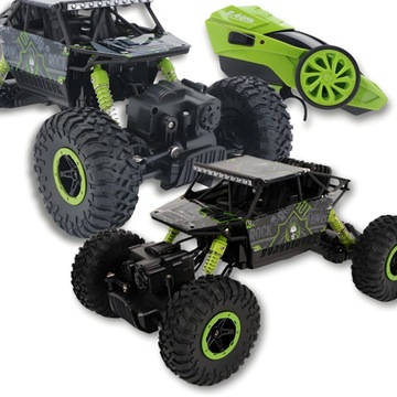 SAMOCHÓD ZDALNIE STEROWANY TERENOWY 4x4 AUTO RC DUŻE KOŁA