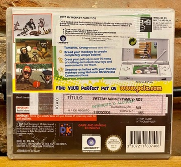 Gra symulacja PETZ MY MONKEY FAMILY NINTENDO DS