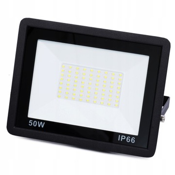 HALOGEN LED NAŚWIETLACZ LAMPA ZEWNĘTRZNA REFLEKTOR IP66 4750lm 50W