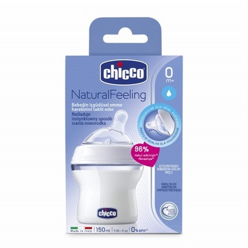 Соска для бутылочки CHICCO NaturalFeeling 0м+