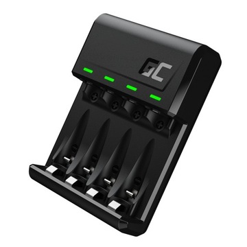 USB-зарядное устройство GreenCell для никель-металлогидридных аккумуляторов AA AAA R6 R03, универсальное