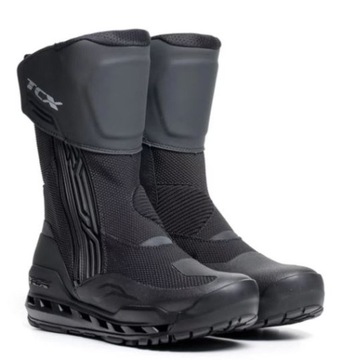 Buty motocyklowe TCX CLIMA 2 SURROUND GORE-TEX czarno-ciemnoszare 42