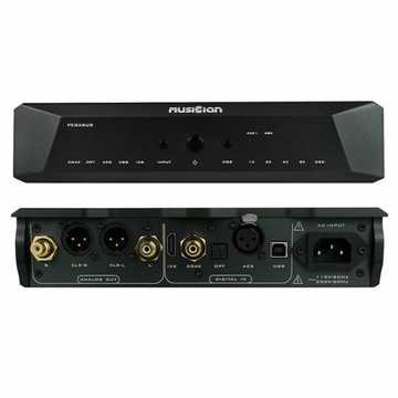 MUSICIAN AUDIO PEGASUS R2R Przetwornik cyfrowo analogowy DAC USB I2S AES