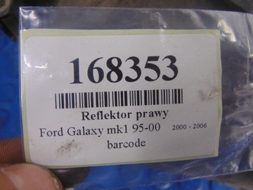 FORD GALAXY MK1 FACELIFT SVĚTLOMET PRAVÝ