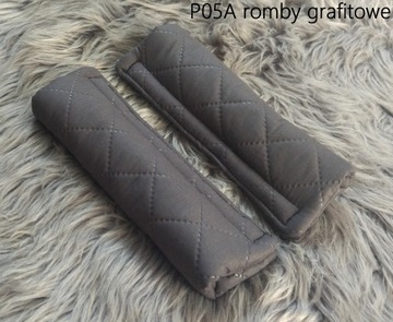 Ochraniacz na pasy w wózku spacerówce różne kolory