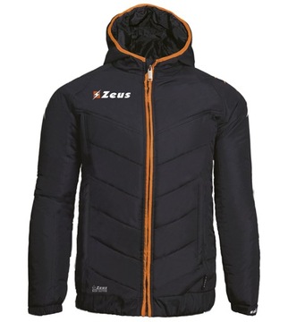 KURTKA ZEUS GIUBBOTTO ULYSSE NERO ARANC FLUO r.2XS