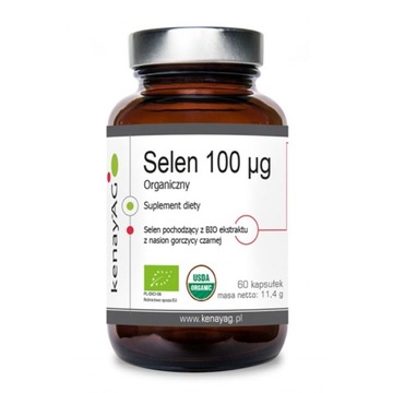 KENAYAG SELEN 100MCG 60CAPS SELENIUM ODPORNOŚĆ