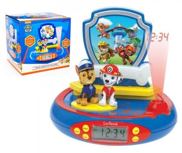 Budzik z projektorem i dźwiękiem 3D PSI PATROL