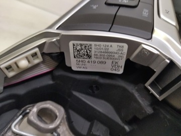 5H0419089EK МУЛЬТИРУЛЬ С ПОДОГРЕВОМ КОЖИ VW GOLF VIII VW ARTEON 2018+