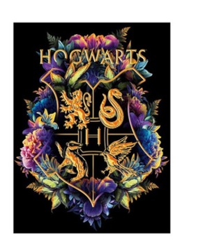 MALOWANIE PO NUMERACH HARRY POTTER HOGWARTS