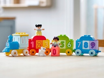 LEGO Duplo 10954 Цифровой поезд Учимся считать большие кубики для детей 2, 3, 4 лет