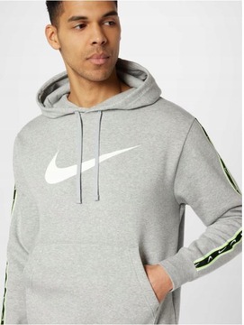 Męska bluza sportowa NIKE SPORTSWEAR REPEAT SW FLC CREW - DX2028-066 r. XS