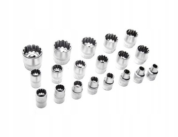 НАБОР ТОРЦЕВЫХ КЛЮЧЕЙ ШПЛИНЕВЫХ 8-32 1/2 19EL 30333