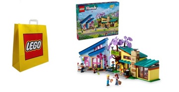 LEGO Friends 42620 - Dom rodzinny Olly’ego i Paisley | Torebka