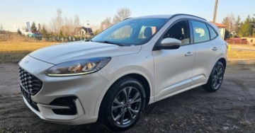 Ford Kuga III SUV 1.5 EcoBoost 150KM 2020 Ford Kuga BENZYNA 2020r. wersjia ST piekny perlowy kolor 1.5 Benzyna