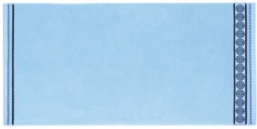 Ręcznik Zwoltex 70x140 bawełna egipska Rondo błękitny