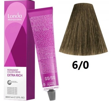 LONDA Professional FARBA Londacolor 60ml Nr 6/0