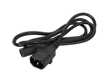 Kabel zasilający AC do komputera przedłużacz wtyk gniazdo 3 m