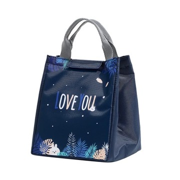 Lunch Bag Multicolor Cooler Bag Women Waterproof Hand Pack Thermal