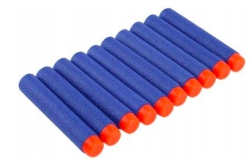 20x PIANKOWA STRZAŁA STRZAŁY NERF KARABIN PISTOLET