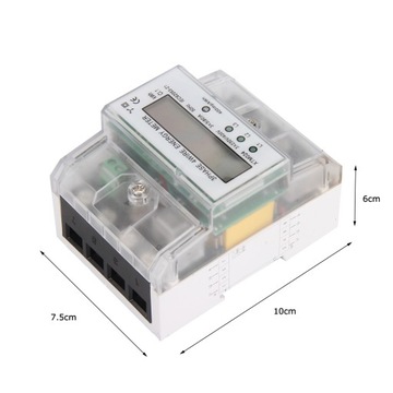 СЧЕТЧИК ЭЛЕКТРОЭНЕРГИИ 80А, 3-ФАЗНЫЙ, ТРЕХФАЗНЫЙ СУБ-СЧЕТЧИК