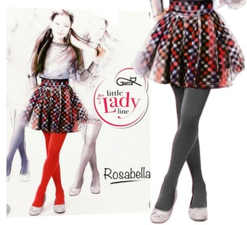 RAJSTOPY Gatta ROSABELLA 60DEN 140-146 szare