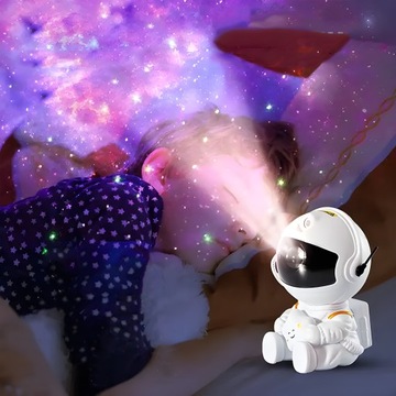 СВЕТОДИОДНЫЙ НОЧНИК ПРОЕКТОР ЗВЕЗД НЕБО ПРОЕКТОР КОСМОНАВТ ДЛЯ ДЕТЕЙ УДАЛЕННЫЙ