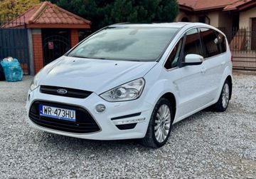Ford S-Max I Van Facelifting 2.0 Duratorq TDCi DPF 163KM 2014 Ford S-Max 2.0 TDCI 163KM PDC BiXenon polskory ele fotele 7 osob panorama, zdjęcie 9