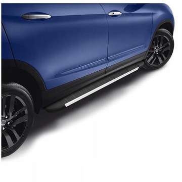 Боковые пороги, пороги, накладки на пороги, DODGE Durango с 2011 г.