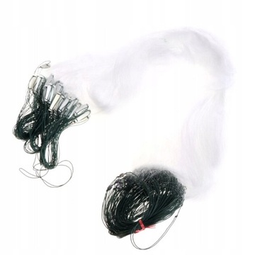 OOTDTY 25m Sieć rybacka 3 warstwy Siatka Nylon