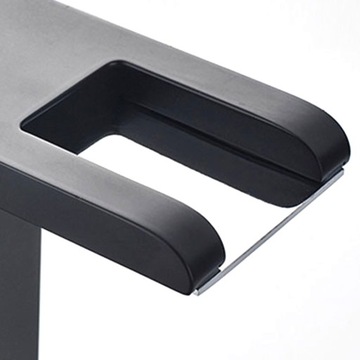 СВЕТОДИОДНЫЙ Смеситель ДЛЯ УМЫВАЛЬНИКА КАСКАД ВОДОПАД ЧЕРНЫЙ ИНТЕЛЛЕКТУАЛЬНЫЙ