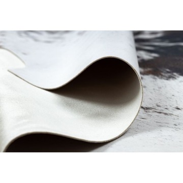 Ковер Искусственная кожа Корова черно-белый 180х220 см