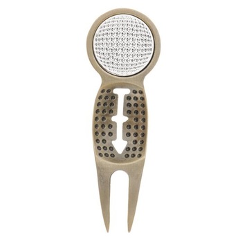 Golf Ball Marker And Repair Tool with Golf