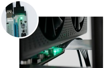 Riser 008S USB3.0 PCI-E 1x-16x 6-контактный SATA с питанием