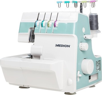 Maszyna do szycia Medion MD19169 OWERLOK 4 NITKOWY OVERLOCK 1200 OBR/MIN