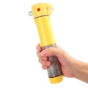 Młotek ratunkowy 4 w 1 do zbijania szyb Przecinak pasów DS