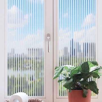 ПЛЕНКА ДЛЯ КОНФИДЕНЦИАЛЬНОСТИ ОКОННАЯ ПЛЕНКА МАТОВАЯ СТЕКЛЯННАЯ ПЛЕНКА АНТИВИУФ-УФ НАКЛЕЙКА 45X200CM