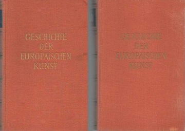 26197 Geschichte der Europäischen Kunst - 2 Bände komplett .