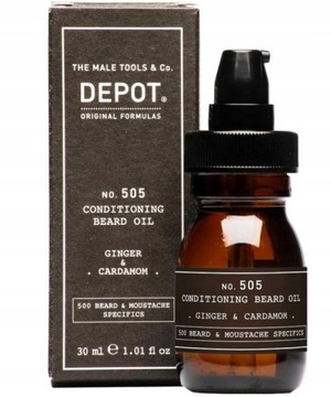 DEPOT 505 BEARD OIL OLEJEK Odżywczy Do Brody 30ml