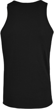 KOSZULKA bawełniana BOKSERKA TANK TOP czarna 4XL