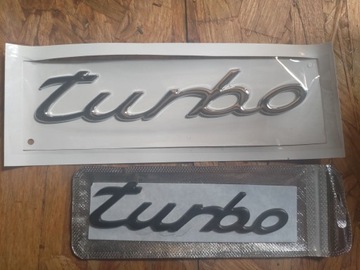 ZNAK PORSCHE 911 996 TURBO LOGO NÁPIS NÁLEPKA