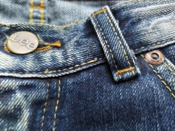 SPODNIE dżinsy jeansy LEE rozm. L u71