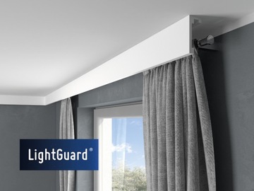 МАСКИВНАЯ ПОЛОСКА ДЛЯ КАРДИНА QL026 Крышка светодиодного карниза