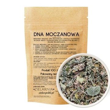 Zioła na podagrę DNA MOCZANOWA, STAWY, 100% naturalne KWAS MOCZOWY