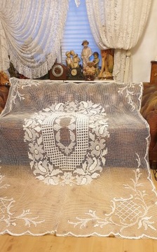 ШТОР С КРАСИВЫМ УЗОРОМ МЕДАЛЬОНОВ